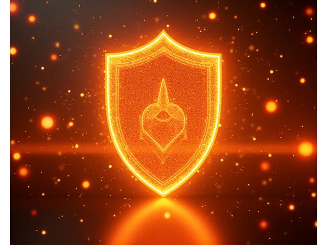 Abstract digital shield protecting data, representing robust information security measures.